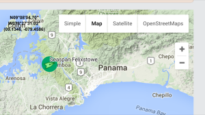 Bocopa on the Water in Panama Map